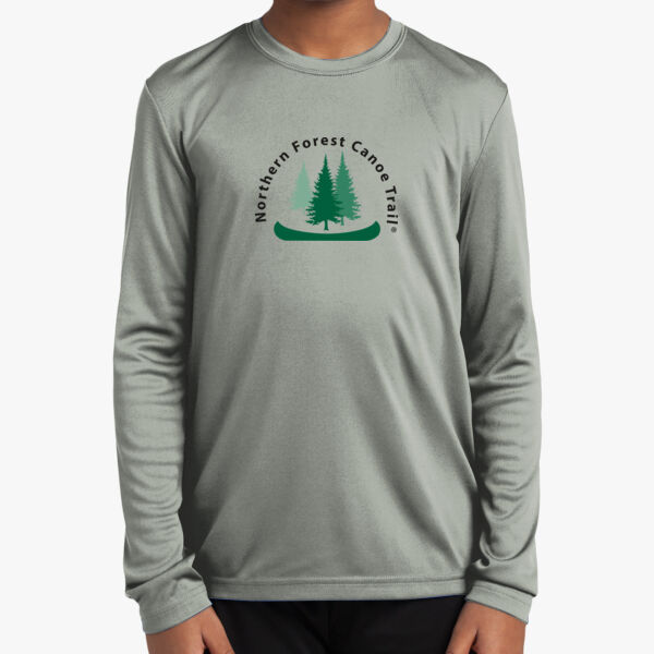 Youth Long Sleeve PosiCharge ® Competitor Tee Thumbnail